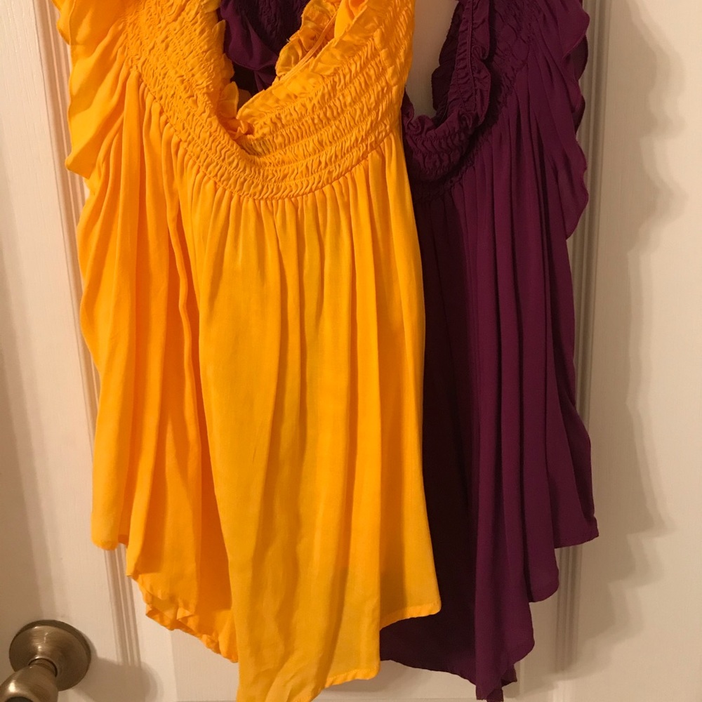 2 for 1: express off-the-shoulder tops